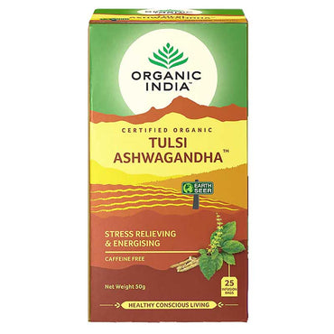 Organic India Tulsi Ashwagandha 25 bags